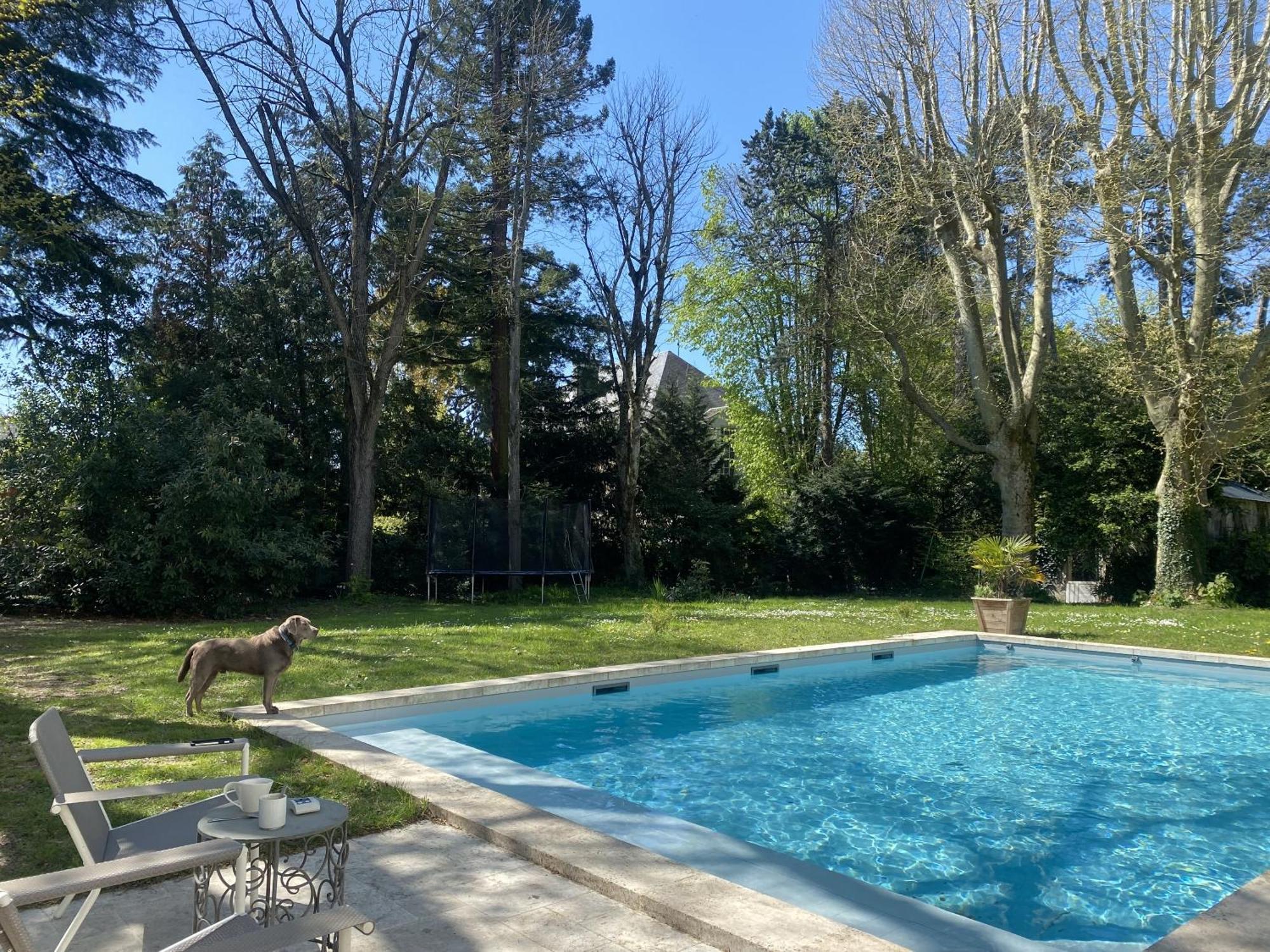 Bed and Breakfast La Grande Carree Saint-Cyr-sur-Loire Exteriér fotografie